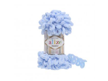 Příze Puffy 183 sv.modrá