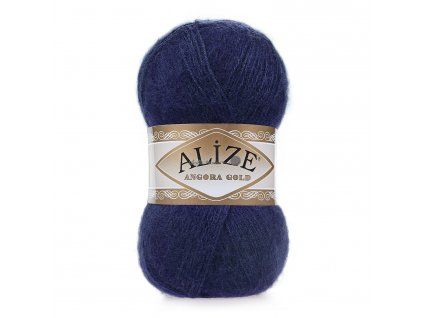 Příze Alize Angora gold 58 tm.modrá