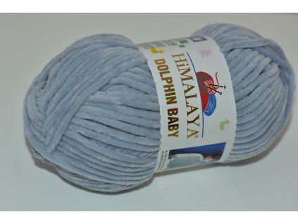 Příze Dolphin baby 80351 šedá