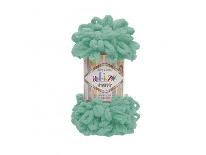 Příze Puffy 490 aqua - DOPRODEJ