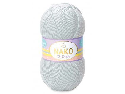 nako elit baby 4672 acik gri bebe orgu iplikleri nako kalinlikweight 3 incelight 16451 37 B