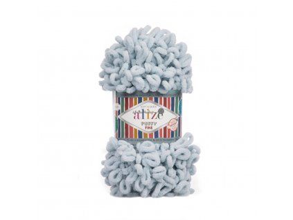 Příze Puffy FINE 500 světle šedá