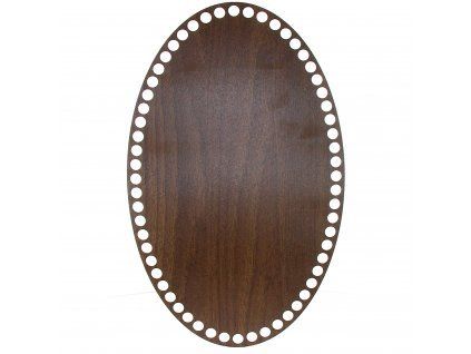 21795 90448 ng oval walnut 32x20cm