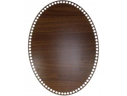 21789 90450 ng oval walnut 43x32cm