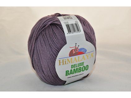 Příze De lux bamboo 35 starofialová