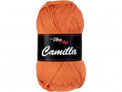 Příze Camilla 8200 oranžovo-rezavá