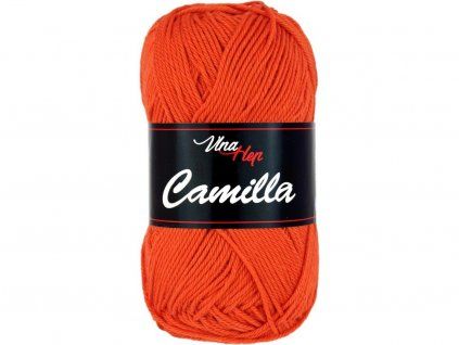 Příze Camilla 8198 tmavě oranžová