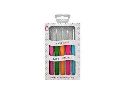 Sada háčku EASY GRIP MALÁ 2-4mm (5ks)
