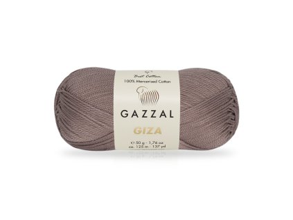 Příze Giza 2495 hnědo-béžová