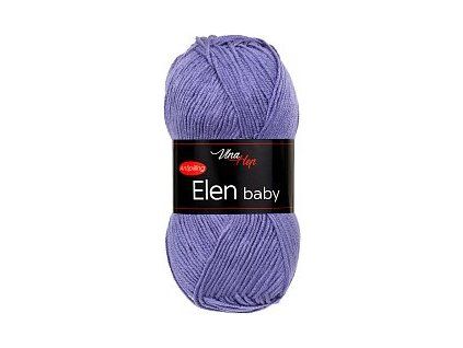Příze Elen baby 41351 fialovo-modrá