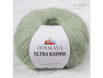 Příze Ultra Kasmir 56820 zeleno-šedá