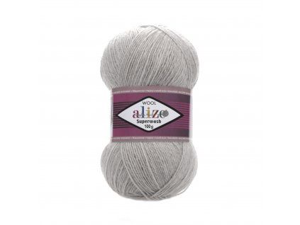 Příze Superwash Comfort - 21 šedá melange
