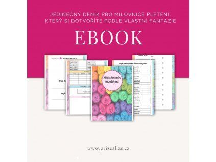 ebook-digitalni produkt zapisnik pleteni