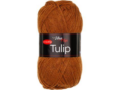 Příze Tulip 41054 hnědo-rezavá