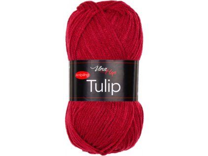 Příze Tulip 41158 karmínově červená