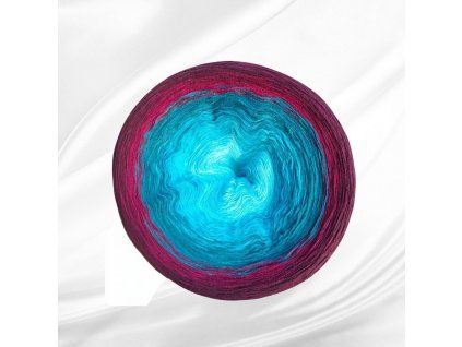 Barevné klubíčko Rosie Harmony 1500m/3N - Aurora borealis NEW