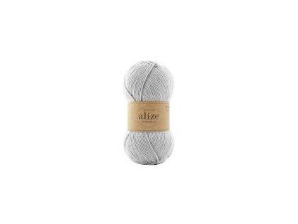 Příze Wooltime 208 světle šedá