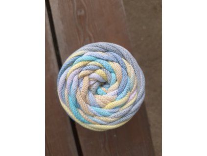Macrame Cord VR 3mm 929 jemná pastelová