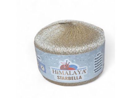 himalaya star bella zloty miekka wloczka z blyszczaca nitka