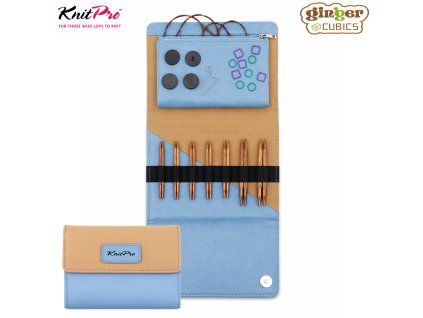 knitpro ginger cubics nadelspitzen set deluxe 10cm