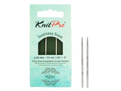 knitpro mindful petite 7 5cm 2 25mm