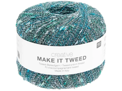 příplet tweed ocean