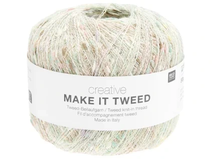 příplet tweed glitr pastel