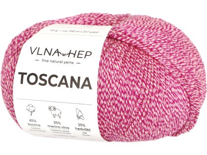 Příze Toscana 142360 Festival Fuchsia
