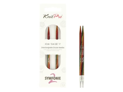 knitpro symfonie2 vymenitelne kruhove ihlice 13cm 4 5mm