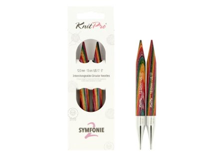 knitpro symfonie2 vymenitelne kruhove ihlice 13cm 12mm