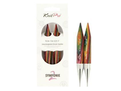 knitpro symfonie2 vymenitelne kruhove ihlice 13cm 15mm