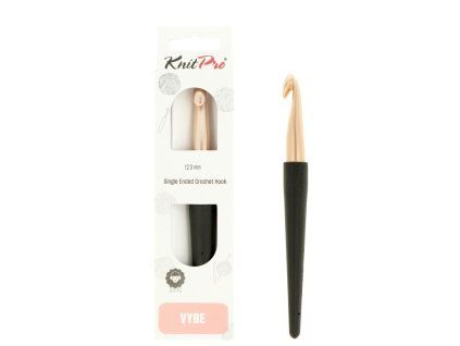 knitpro vybe rose gold hlinikovy hacik 12mm
