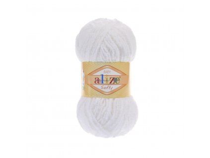 Softy 55 bílá