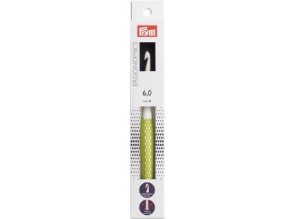 Háček Prym ergonomický č. 6 v krabičce