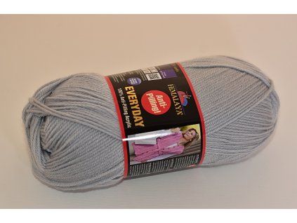 Příze Everyday 70025 světle šedá