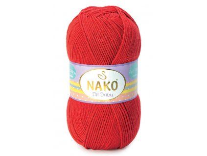 nako elit baby 207 alev kirmizi bebe orgu iplikleri nako kalinlikweight 3 incelight 16431 37 B