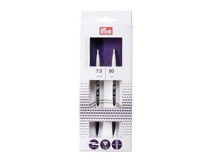 pletaci jehlice prym ergo 215810 ergonomicke plastove kruhove 1 kus delka 80cm velikost 7mm 91763 a