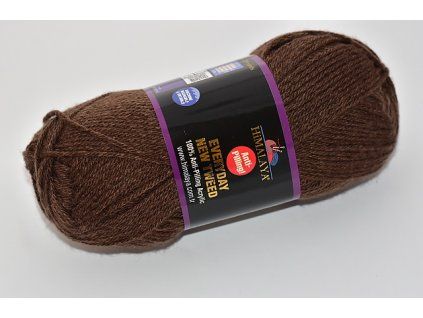 Příze Everyday new tweed 10 hnědá