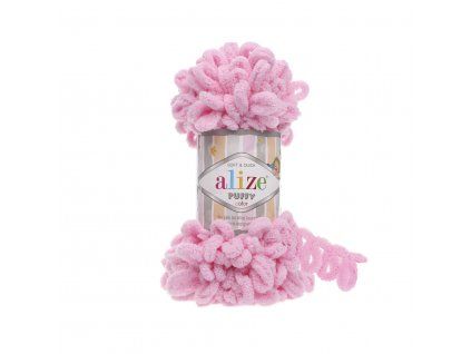 Příze Puffy 185 růžová