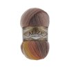 Angora gold batik 4741 hnědo-oranžová