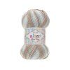 Příze Baby best batik 6657 modro-hnědo-krémová