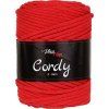 Cordy šňůry 5mm - 8009 červená