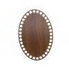 21801 90447 ng oval walnut 20x13 5cm