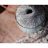 Příze Venera - viskóza s flitry -  6072 tělová zlaté flitry