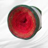 Vánoční klubíčko Rosie Flow 1000m/3N - Pohádka vánoc zelený lurex