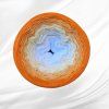 Barevné klubíčko Rosie Harmony 1000m/3N - Pomerančový květ