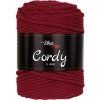 Cordy šňůry 5mm - 8024 vínová