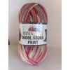 Příze Wool socks print - S42-14 barevná