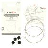 knitpro petite transparent ss fixed lanka na ihlice 100cm