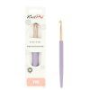 knitpro vybe rose gold hlinikovy hacik 6 5mm